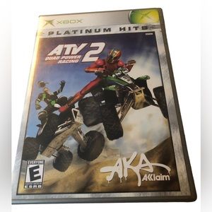 ATV Quad Power Racing 2 (Microsoft Xbox, 2003) Tested with Manual